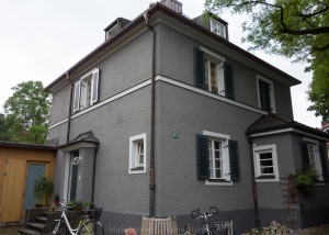 Fassadenrenovierung des Maler Schume München